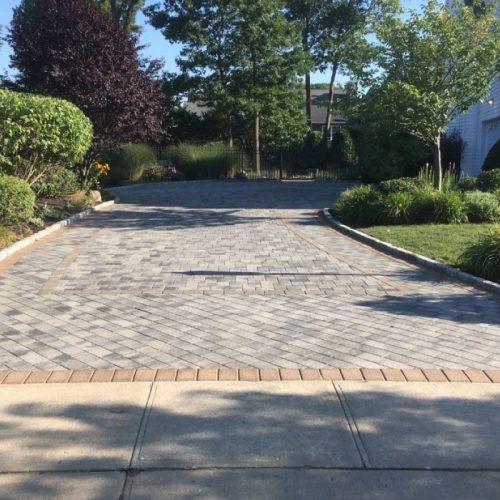 Concrete Interlock on Driveway in New Jersey